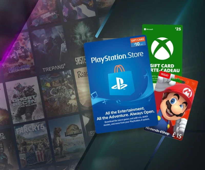 Console Gaming Cards